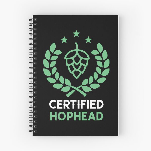 Item preview, Copy of Homebrewing Certified Hophead Funny designed and sold by OldCamp.