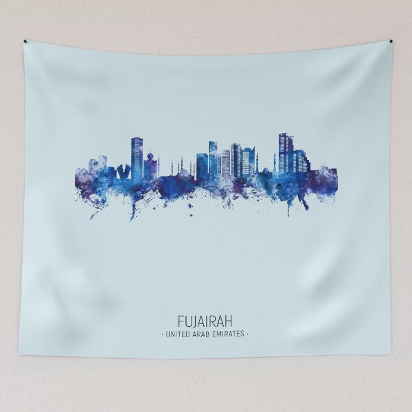 Item preview, Fujairah Skyline designed and sold by ArtPrints.