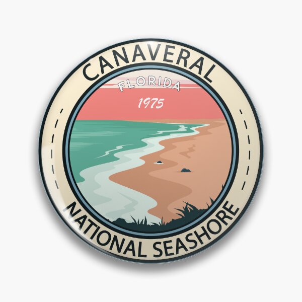 Item preview, Canaveral National Seashore Florida Badge designed and sold by KrisSidDesigns.