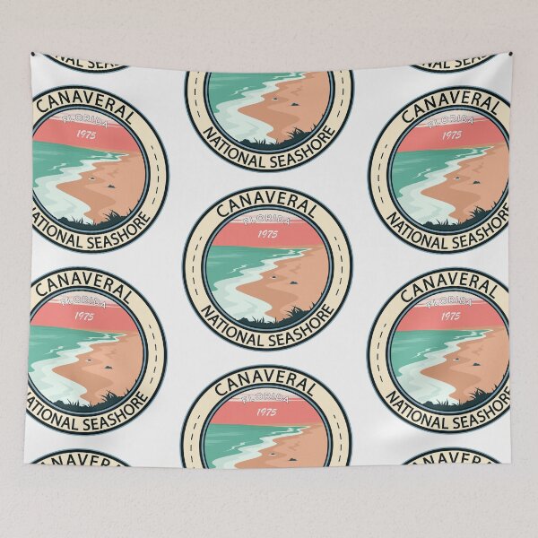 Item preview, Canaveral National Seashore Florida Badge designed and sold by KrisSidDesigns.