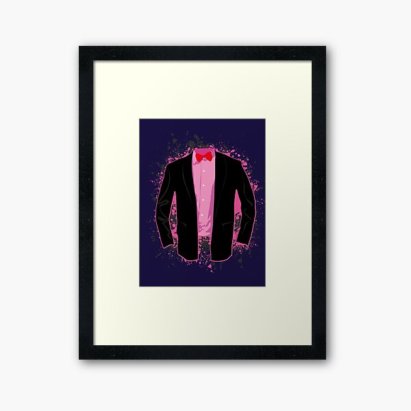 BILLIE JEAN jacket - video (Michael Jackson) Framed Art Print