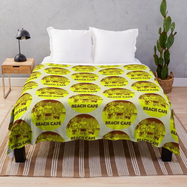 Item preview, BEACH CAFÉ (Beach Lemon Collection) designed and sold by LiverpoolStore.