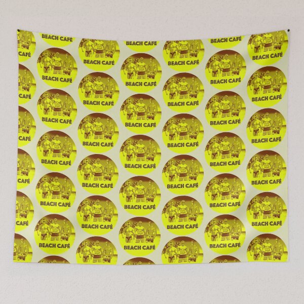 Item preview, BEACH CAFÉ (Beach Lemon Collection) designed and sold by LiverpoolStore.