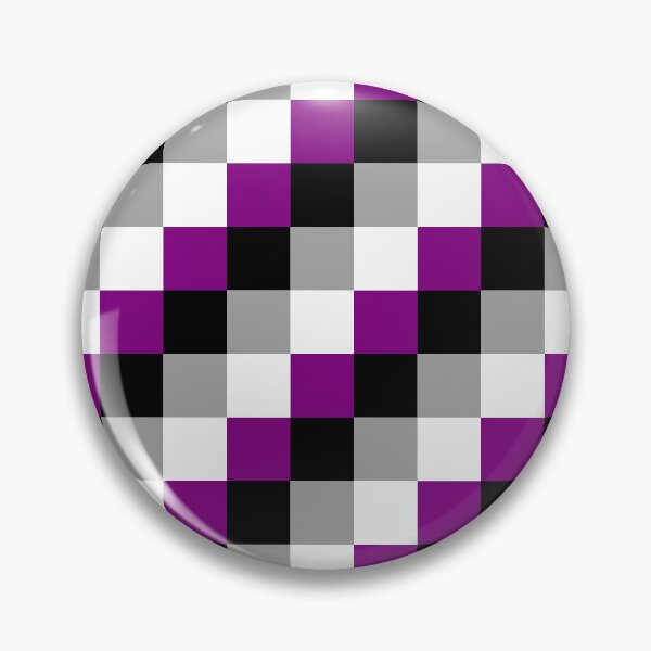 Item preview, Simple Ace Pride Square Pattern designed and sold by geometricity.