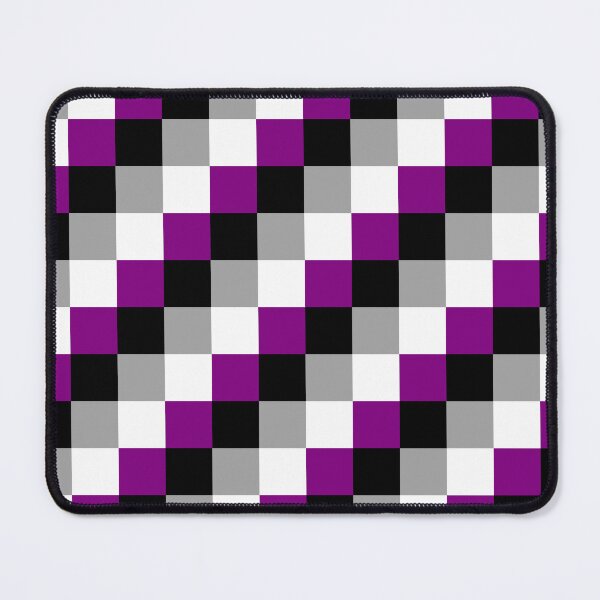 Item preview, Simple Ace Pride Square Pattern designed and sold by geometricity.