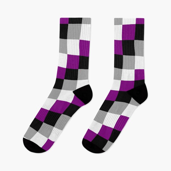 Item preview, Simple Ace Pride Square Pattern designed and sold by geometricity.