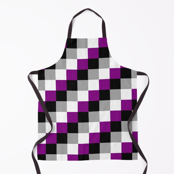 Item preview, Simple Ace Pride Square Pattern designed and sold by geometricity.