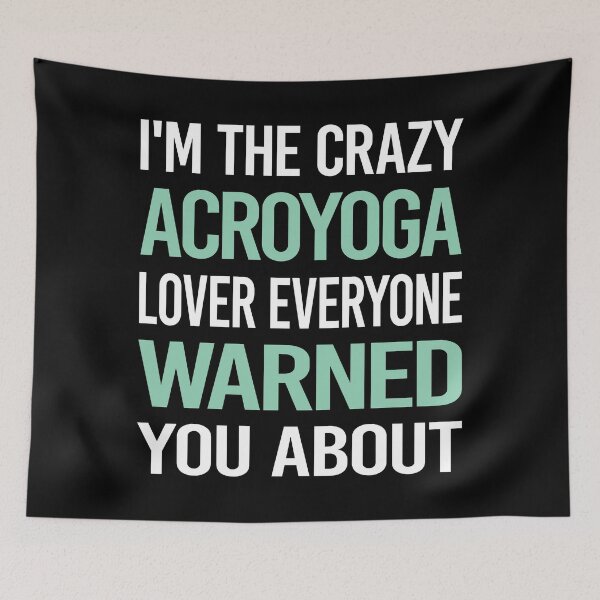 Item preview, Crazy Lover Acroyoga Acro Yoga designed and sold by BimBamFrank.