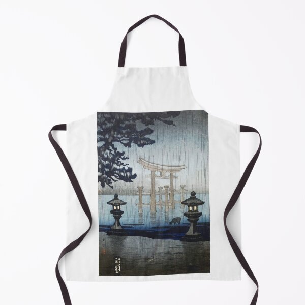 Item preview, Japanese Evening Rain Woodblock Art Ukiyo-e Tsuchiya Koitsu designed and sold by TeeARTHY.