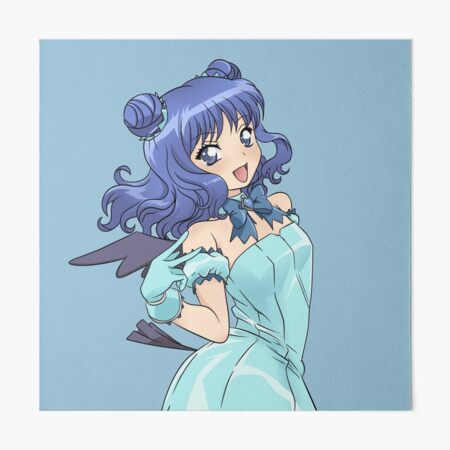 Mew Ichigo from the anime Tokyo Mew Mew New original artwork Art Board  Print for Sale by EryaMoon