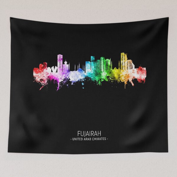 Item preview, Fujairah Skyline designed and sold by ArtPrints.