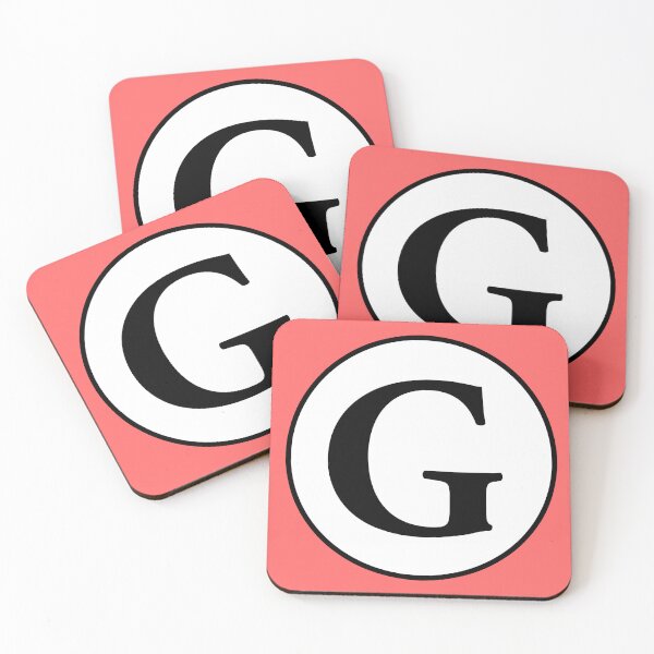 Item preview, Monogram G Initial G Letter G designed and sold by jaycartoonist.