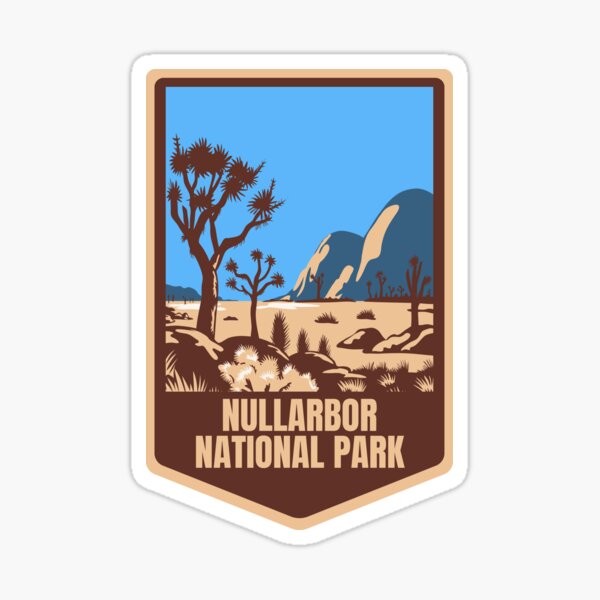 Item preview, Nullarbor National Park designed and sold by retrotravelart.