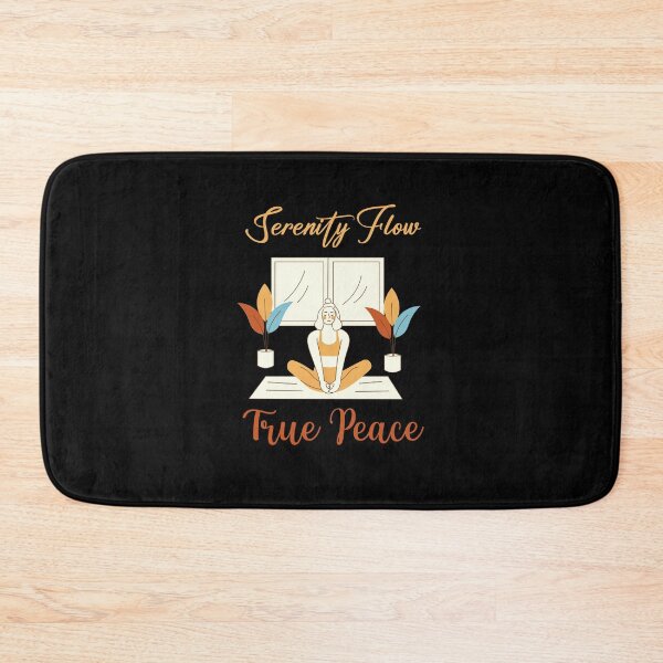 Item preview, Serenity flow true peace yoga girl designed and sold by bolkibox.