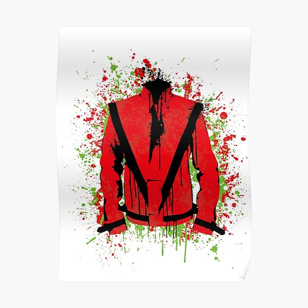 THRILLER video jacket (Michael Jackson) Poster