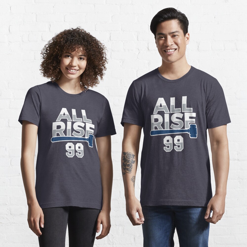 Aaron Judge All Rise 99 Tee Shirt Men Round Neck Short Sleeves