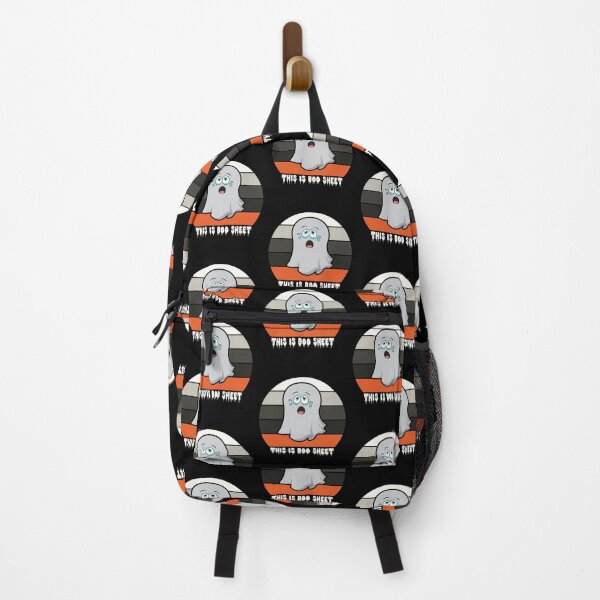 Item preview, This Is Boo Sheet Funny Halloween Sunset Design designed and sold by RaybenMedia.