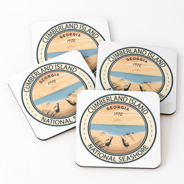 Item preview, Cumberland Island National Seashore Georgia Badge designed and sold by KrisSidDesigns.