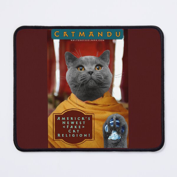 Item preview, Catmandu: America’s Newest < Fake > Cat Religion! designed and sold by Walter G. Esselman.
