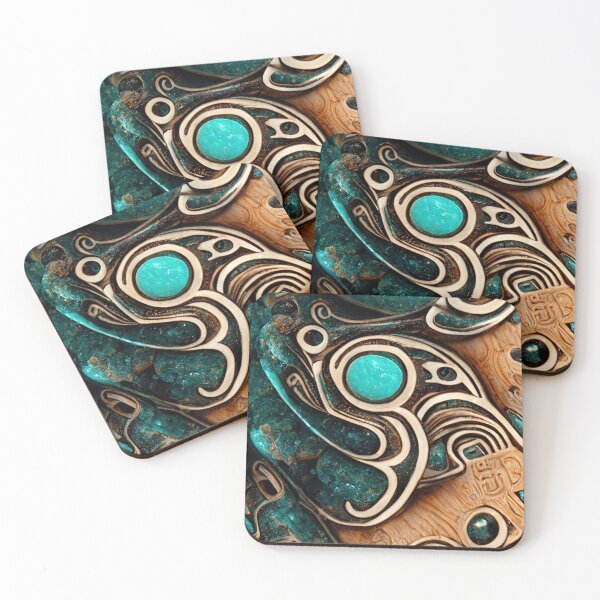 Item preview, Native American Colored Animal Symbol designed and sold by BasajaunStudio.