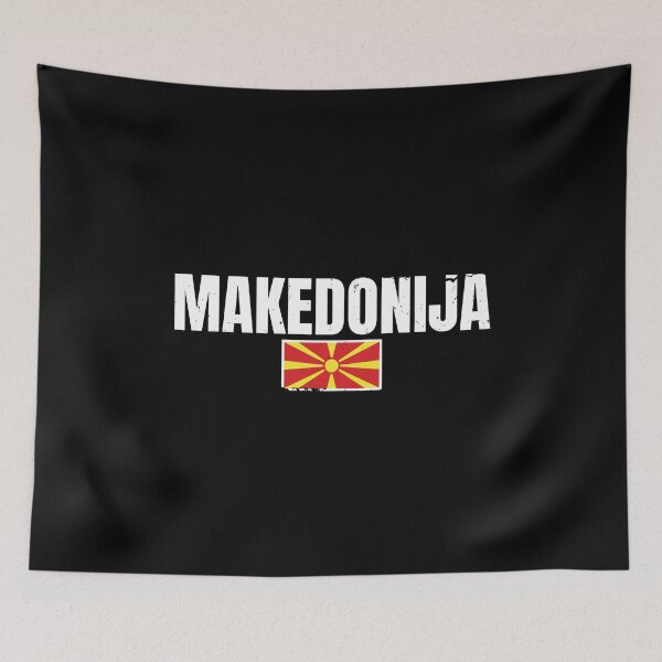 Item preview, Makedonija North Macedonia Flag Macedonian Macedonian designed and sold by max-it-out.