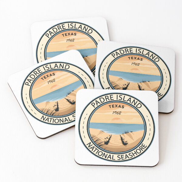 Item preview, Padre Island National Seashore Texas Badge designed and sold by KrisSidDesigns.