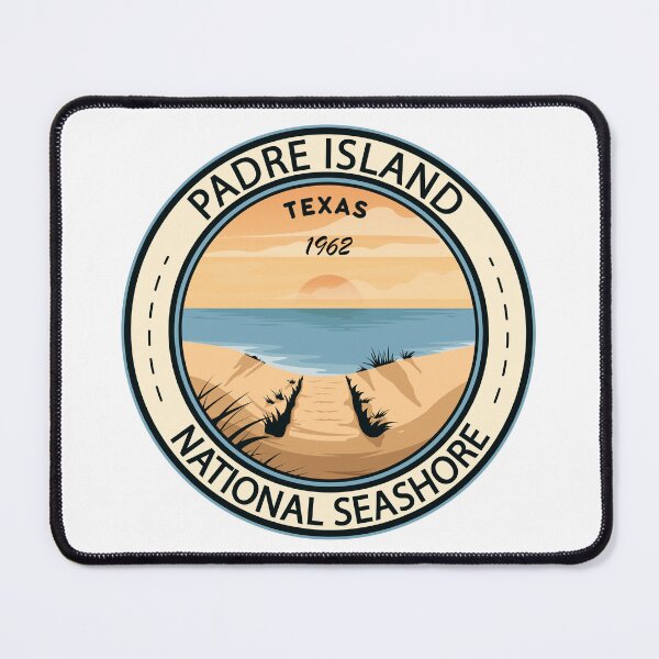 Item preview, Padre Island National Seashore Texas Badge designed and sold by KrisSidDesigns.
