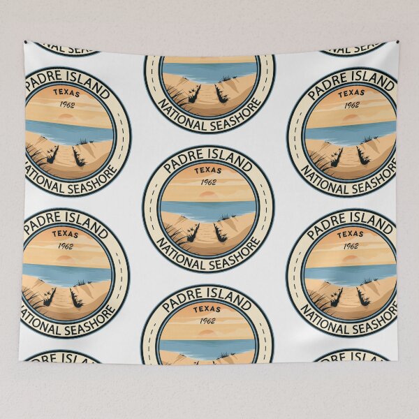 Item preview, Padre Island National Seashore Texas Badge designed and sold by KrisSidDesigns.
