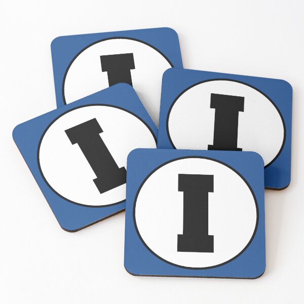 Item preview, Monogram I Initial I Letter I designed and sold by jaycartoonist.