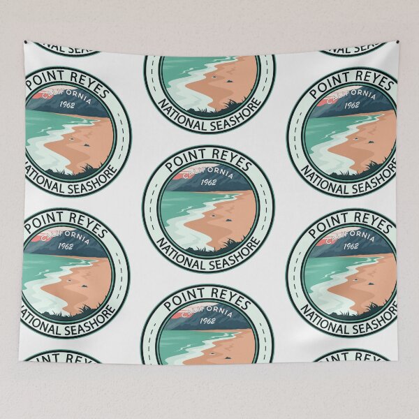 Item preview, Point Reyes National Seashore California Badge designed and sold by KrisSidDesigns.