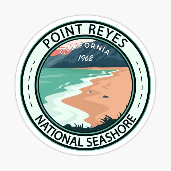 Item preview, Point Reyes National Seashore California Badge designed and sold by KrisSidDesigns.
