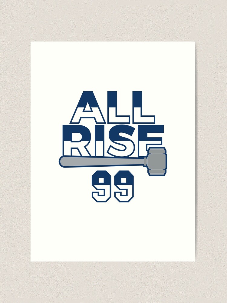 All Rise 99 - All Rise for the Judge NY Yankee Baseball Art Board Print for  Sale by jtrenshaw