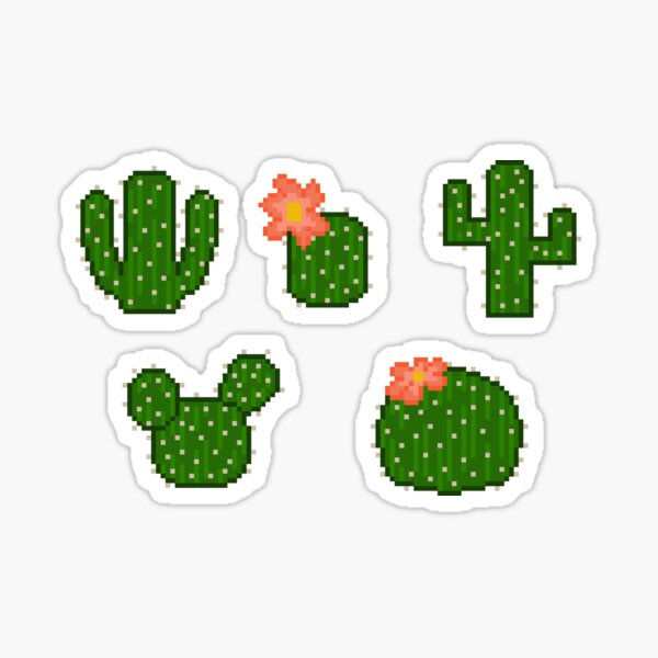 Free: Cute Soft Kawaii Tumblr Pastel Pixelart Pixel Cactus - Cute