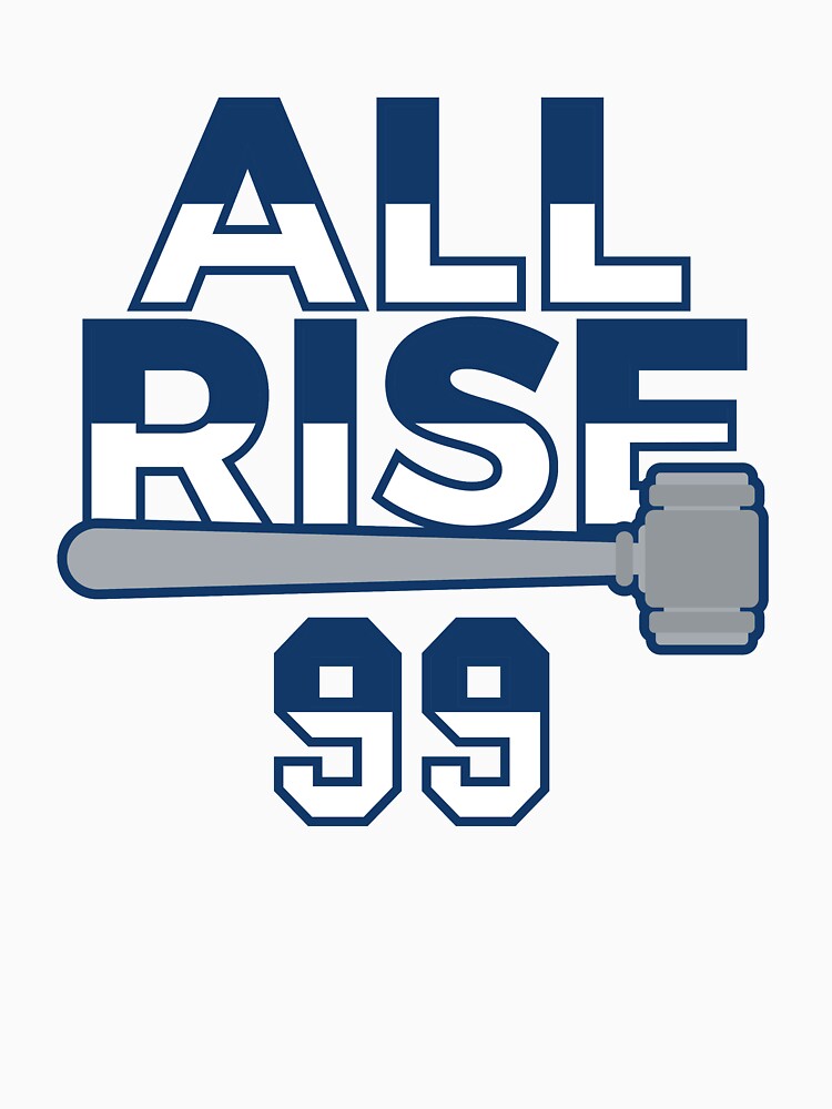 99 New York Yankees Aaron Judge All Rise Polo Shirts