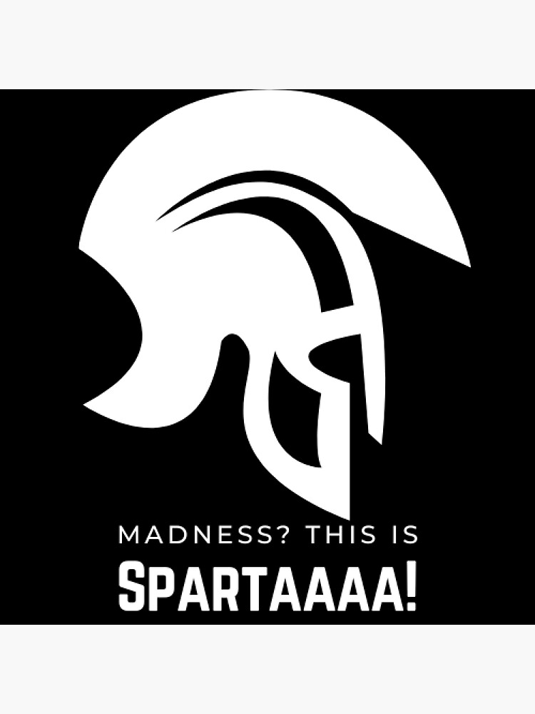 This is SPARTA! Sticker for Sale by NuttyRachy