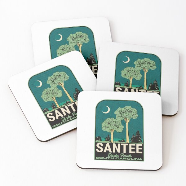 Item preview, Santee State Park SC Vintage Travel designed and sold by halpindesignco.