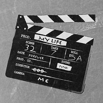 Artwork thumbnail, Clapperboard by GeekyMcGeekface