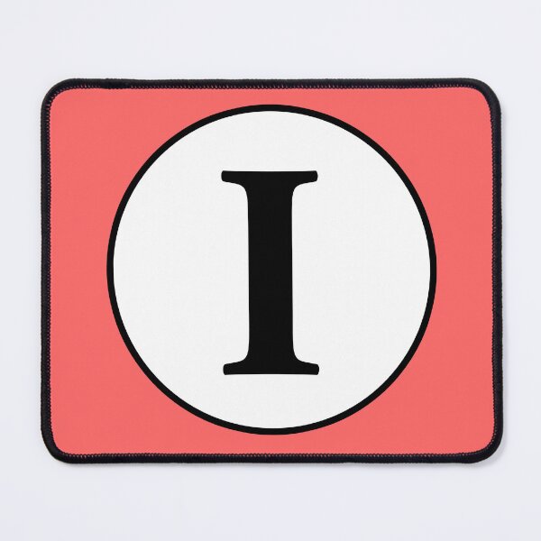 Item preview, Monogram I Initial I Letter I designed and sold by jaycartoonist.