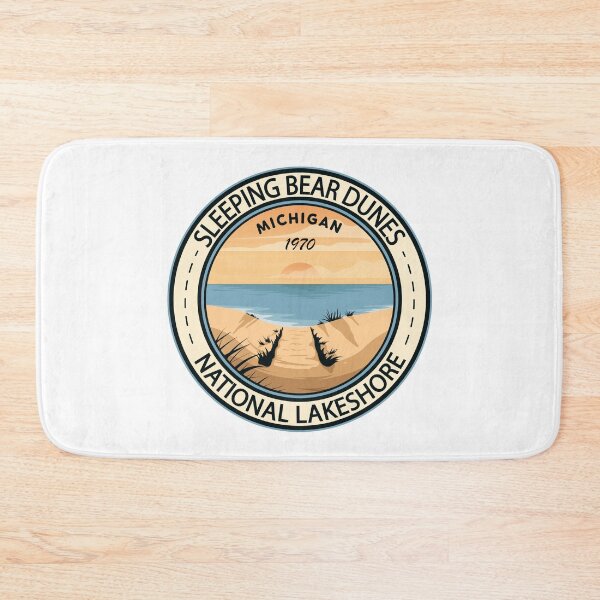 Item preview, Sleeping Bear Dunes National Lakeshore Michigan Badge designed and sold by KrisSidDesigns.