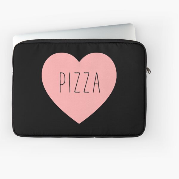 I Love Pizza Heart Laptop Sleeve
