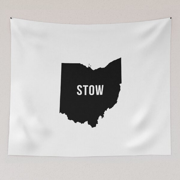 Item preview, Stow, Ohio Silhouette designed and sold by CartoCreative.