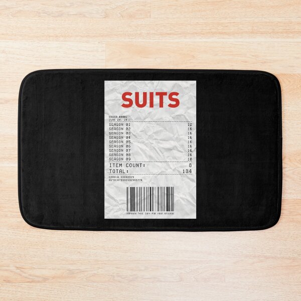 Item preview, Suits Receipt designed and sold by d-obsession-k.