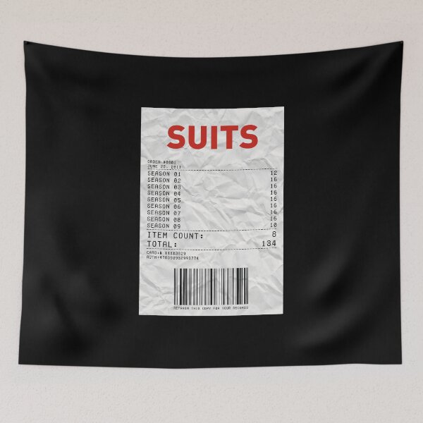 Item preview, Suits Receipt designed and sold by d-obsession-k.