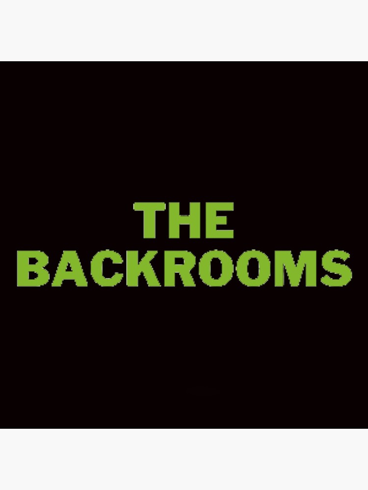 The Backrooms - Movie Poster Style Poster for Sale by CadenInspire