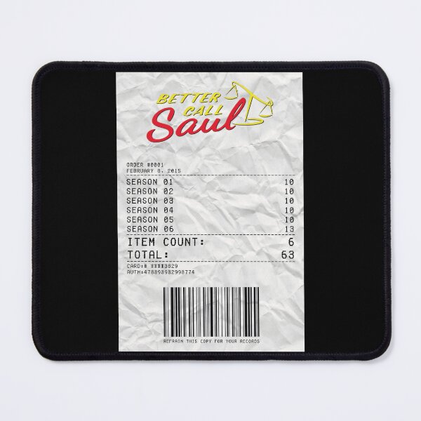 Item preview, Better Call Saul Receipt designed and sold by d-obsession-k.