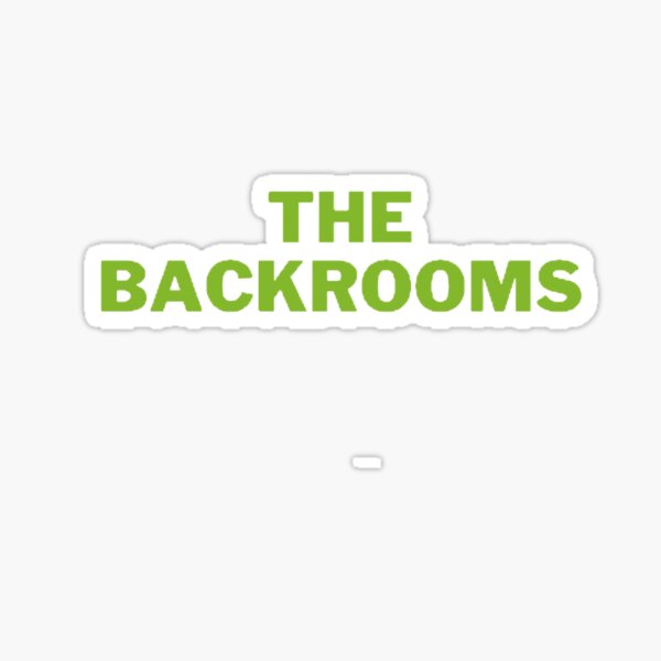 Item preview, The Backrooms designed and sold by theaggi.
