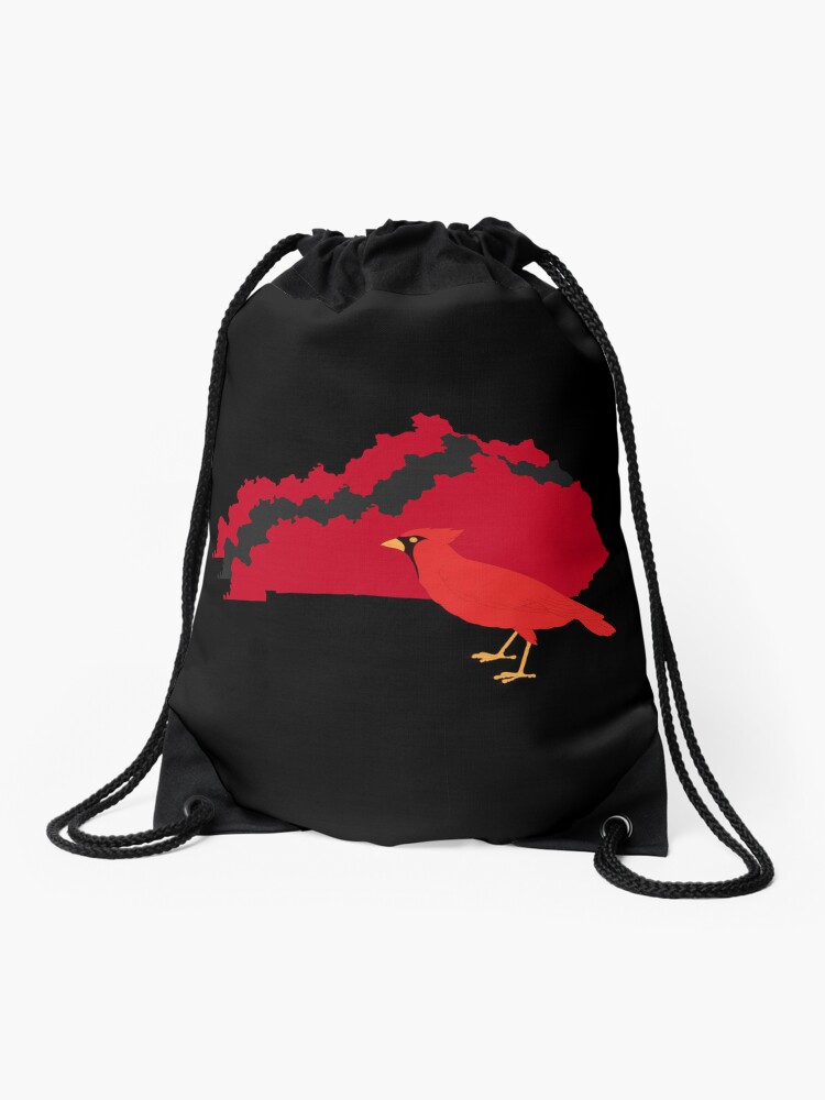 Kentucky Border, Cardinals Drawstring Bag for Sale by LatterDaze