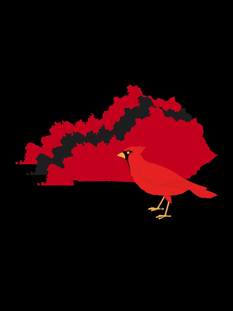 Kentucky Border, Cardinals Drawstring Bag for Sale by LatterDaze