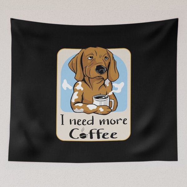 Item preview, I Need More Coffee, Coffee Junkie designed and sold by Shirtflyer.