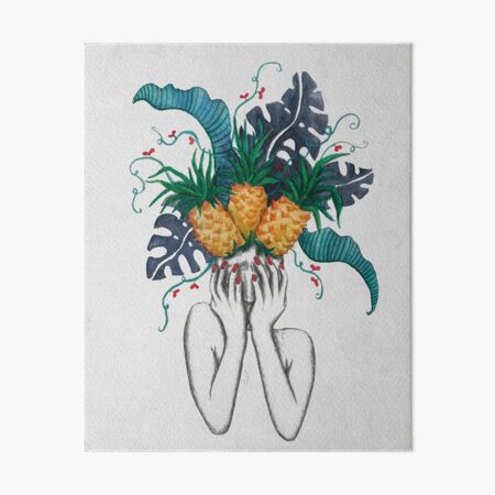 Item preview, Pineapples are in my head designed and sold by laurafinnegan.